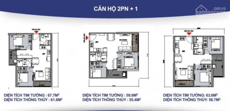 Can ho 1PN 1WC