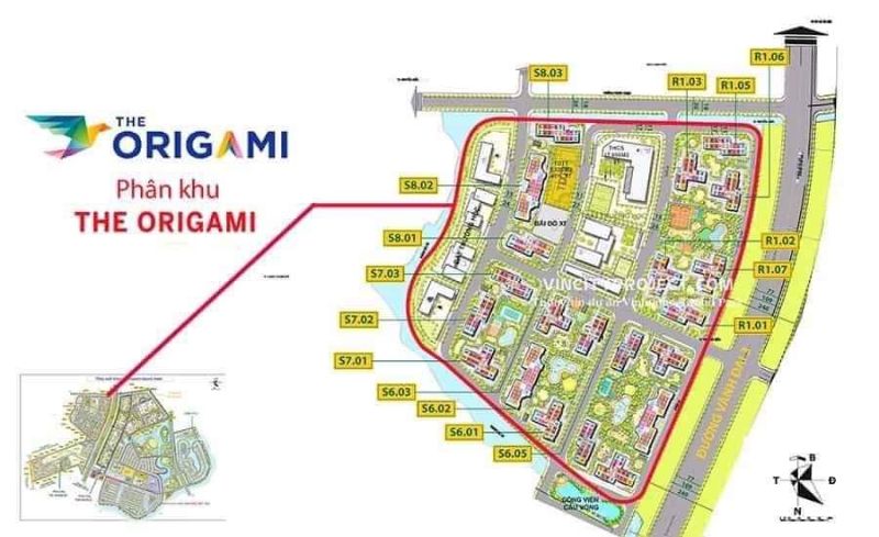 Mat Bang Phan Khu The Origami - Vinhomes Grand Park Quận 9 | Tiến Độ & Giá Bán Mới Nhất 2021