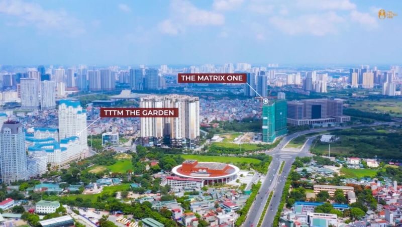 The Matrix One Lien ke du an la khu mua sam – vui choi giai tri The Garden - THE MATRIX ONE MỄ TRÌ