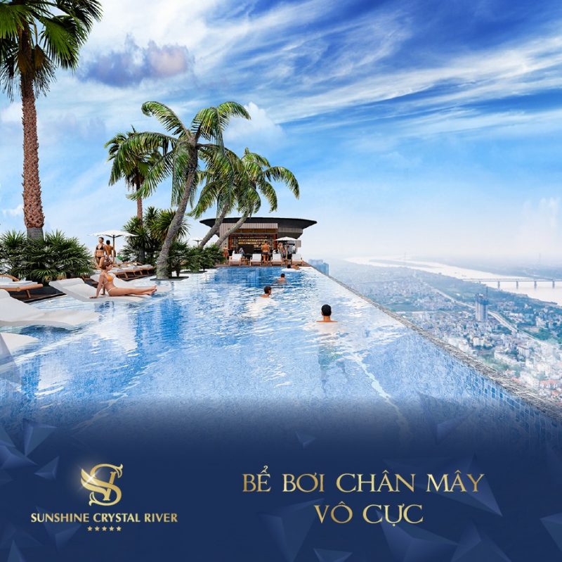 Bể bơi chân mây vô cực Sunshine Crystal River