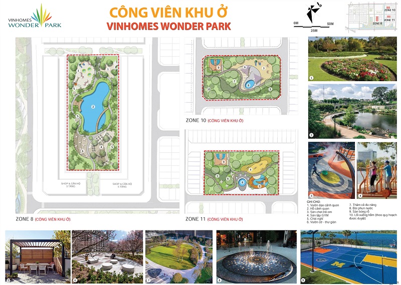 Công Viên Khu ở Vinhomes Wonder Park