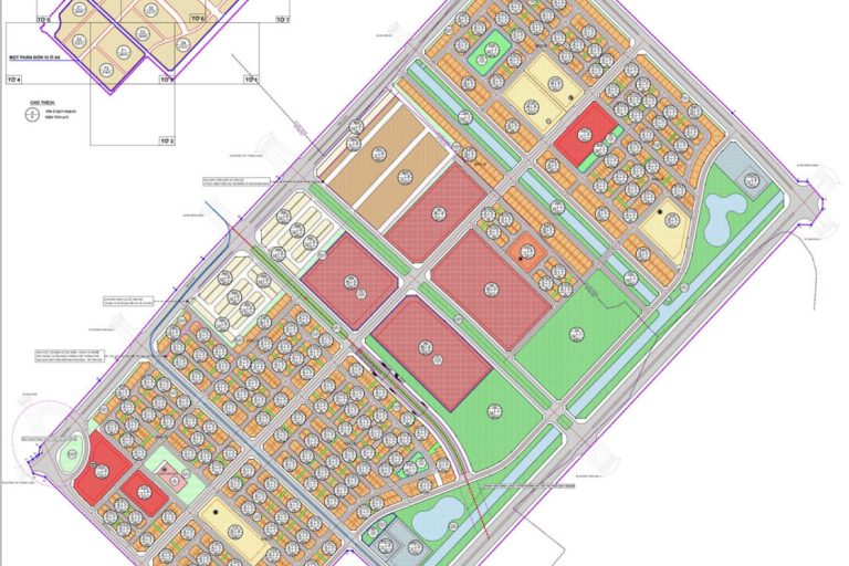 Quy hoạch Chi tiết xây dựng tỷ lệ 1/500 khu chức năng đô thị Green City Vinhome Đan Phượng
