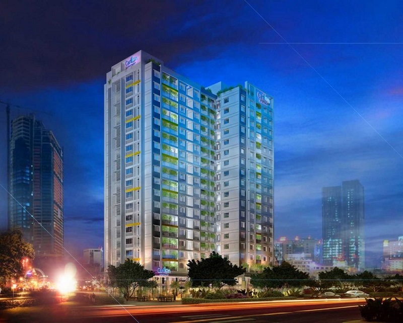 Res Green Tower nổi bật với 2 tòa tháp đôi cao tầng