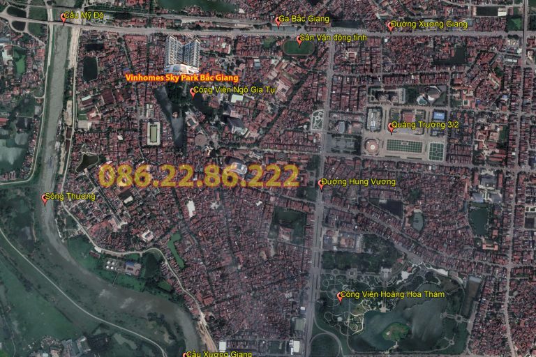 Vị trí Vinhomes Bắc Giang Sky Park