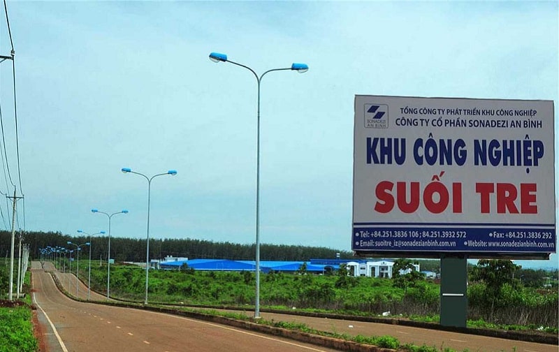 Tốc độ phát triển của các khu công nghiệp