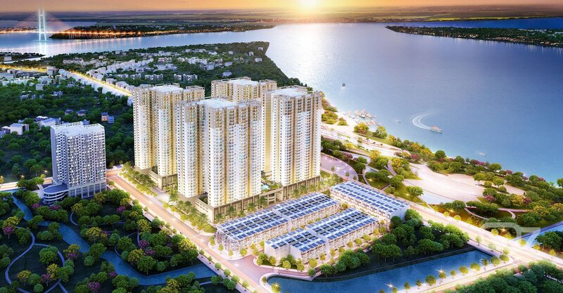 Căn hộ chung cư quận 7 SaiGon RiverSide Complex có vị trí vàng và tầm nhìn thoáng đạt