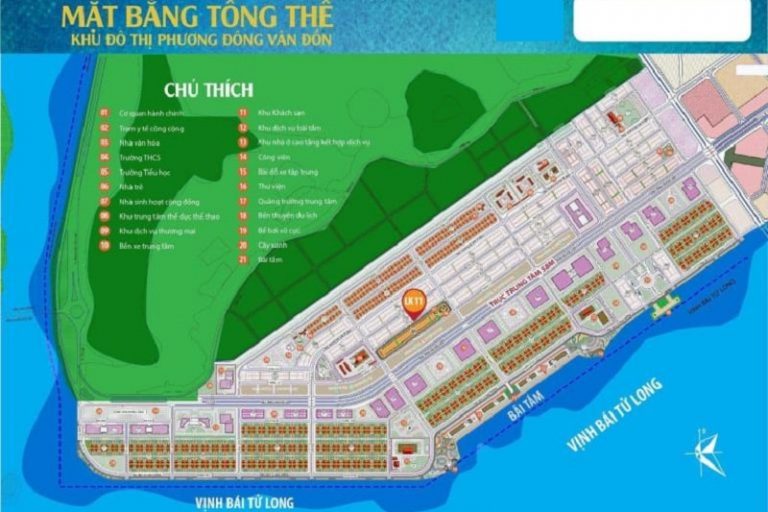 Ảnh 4: Mặt bằng tổng thể dự án